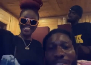 Gyakie and Black Sherif hint of a song release