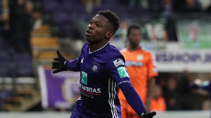 Anderlecht attacker Francis Amuzu