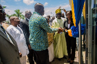 CEO of First Bank of Nigeria with team members