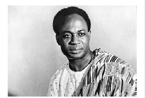 Ghana's first President, Dr. Kwame Nkrumah