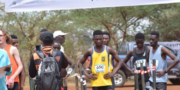 File Photo: Some student athletes of the University of Ghana