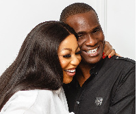 Rita Dominic and husband, Fidelis Anosike