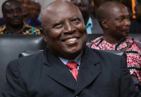 Martin Amidu at the Flagstaff House for his nomination