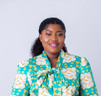 A member of the NDC party, Dorcas Korklu Afotey