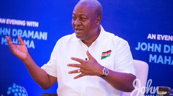 John Dramani Mahama, former president of Ghana