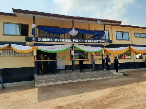 The new Dormaa Police Station