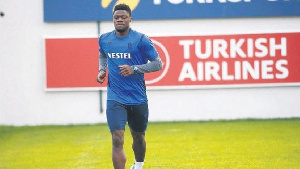 Ekuban has had stints with Chievo Verona, Partizani Tirani and  Leeds