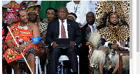 Under South African law, the president gives official recognition to the new king