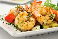 Shrimps have been listed to have about 190 milligrams of cholesterol