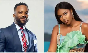 Iyanya and Yvonne Nelson