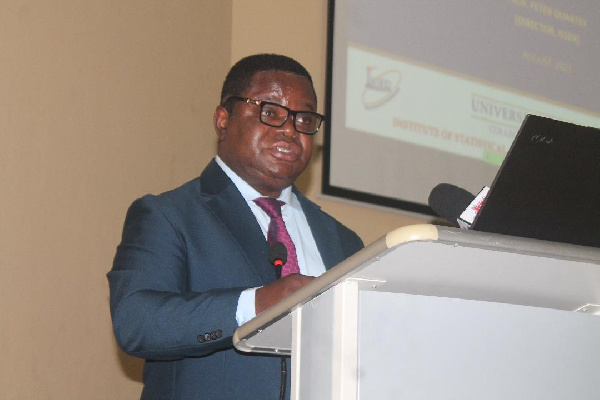 Professor Peter Quartey, Economist and Director of ISSER