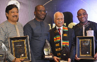 The award was in recognition of his sustained belief in the Ghanaian economy