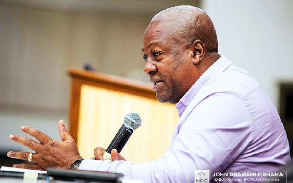 Former President John Mahama