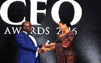 Victor Owusu Boakye, the Chief Finance Officer GLICO Life is adjudged CFO of the year