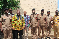 The facility, part of which houses the Ghana Highway Authority, was accepted by the Fire Service