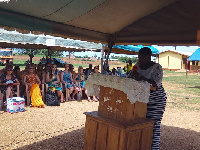 Dr. Yakong during the launch of her book