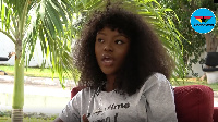 Gyakie in an interview with GhanaWebTV