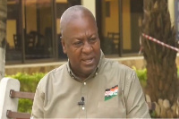 NDC flagbearer, John Dramani Mahamaa