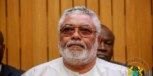 Former President Jerry John Rawlings