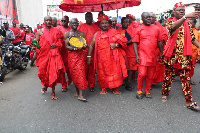 Gbese Mantse, Nii Dr Ayi Bonte II during the Homowo celebrations