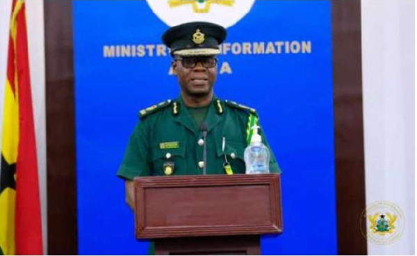 Laud Ofori Affrifah, the Deputy Comptroller-General of Immigration in-charge of Operations