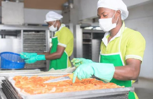 File Photo: Fish processing in Ghana for export