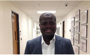 Solomon Owusu was denied entry at a forum at Rutgers University