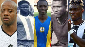 Junior Agogo, Shamo Quaye, Uriah Asante, Robert Mensah, Christian Atsu 