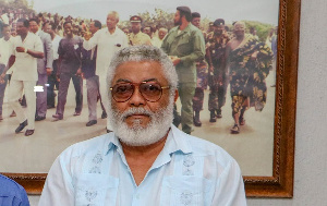 The late former President, Jerry John Rawlings