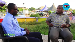 Fred Pappoe (right) speaks about how  the Black Stars were successful during his tenure