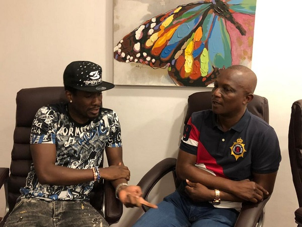 Asamoah Gyan arrived in Ghana on Monday and has resolved any grievances with Kwasi Appiah