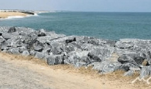 Sea defence walls