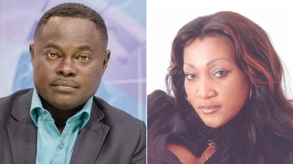 Nii Odartey Lamptey and e-wife, Gloria Appiah