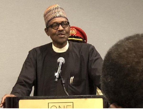 Nigeria's president, Muhammadu Buhari