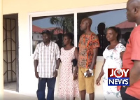 Patience Sarfo, Vicitm of police assault receives new two-bedroom house presented to her by Midland