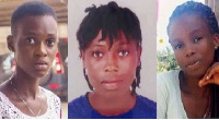 The three kidnapped girls in Takoradi