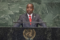 Burundian Foreign Minister Ezechiel Nibigira addresses the seventy-third session of the United Natio