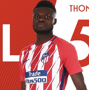 Partey has been in fine form for Atletico Madrid this season