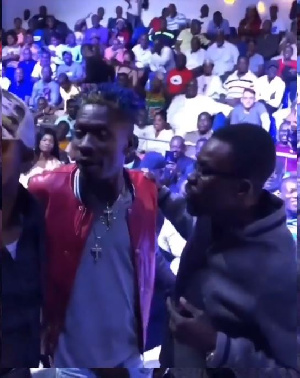 Shatta Wale and Nana Appiah Mensah