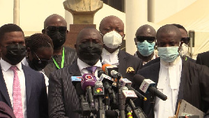 Dominic Ayine (Middle), Member of the NDC legal team