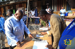 President Nana Akufo-Addo urges Ghanaians to vote