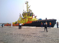 The 80-ton bollard pull ASD tug boat was built in 2019 at the TORGEM shipyard in Istanbul, Turkey