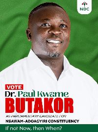 Dr Paul Kwame Butakor, NDC parliamentary hopeful