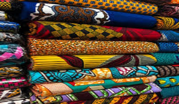 File photo: Ghanaian print frabics