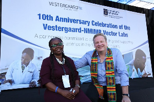 Vestergaard and NMIMR celebrate 10 years of partnership on 30 November 2021