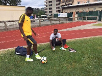 Sulley Muntari and his brother Muniru