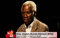 Brigadier General Joseph Nunoo-Mensah, former Chief of Defence Staff