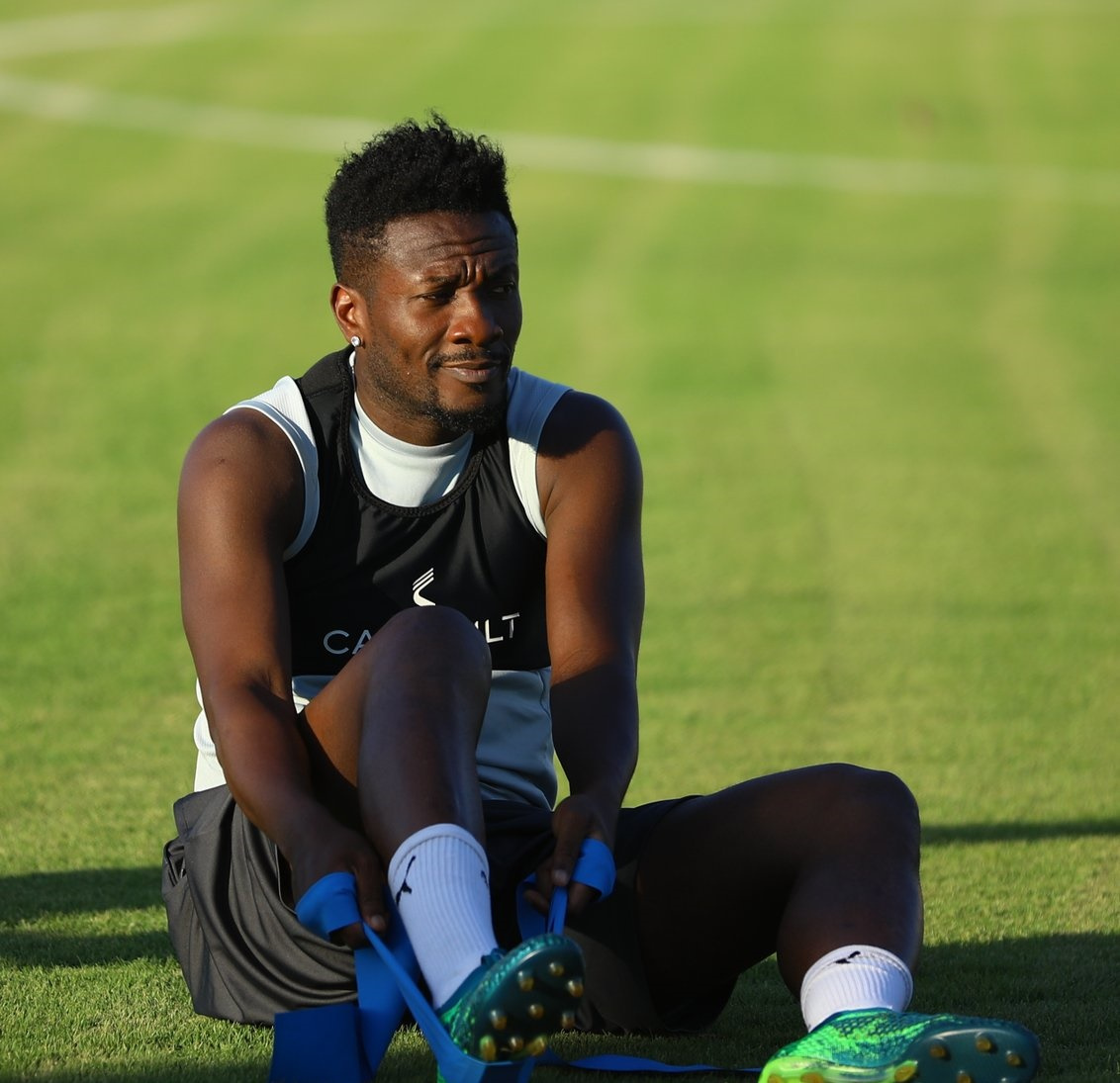 Asamoah Gyan is the all-time top scorer for Ghana with 51 goals