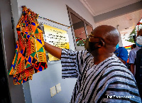 Dr Mahamudu Bawumia commissioning Infectious Diseases Treatment Centre at 37 Military Hospital