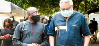 Vice President Alhaji Dr. Mahamudu Bawumia with JJ Rawlings